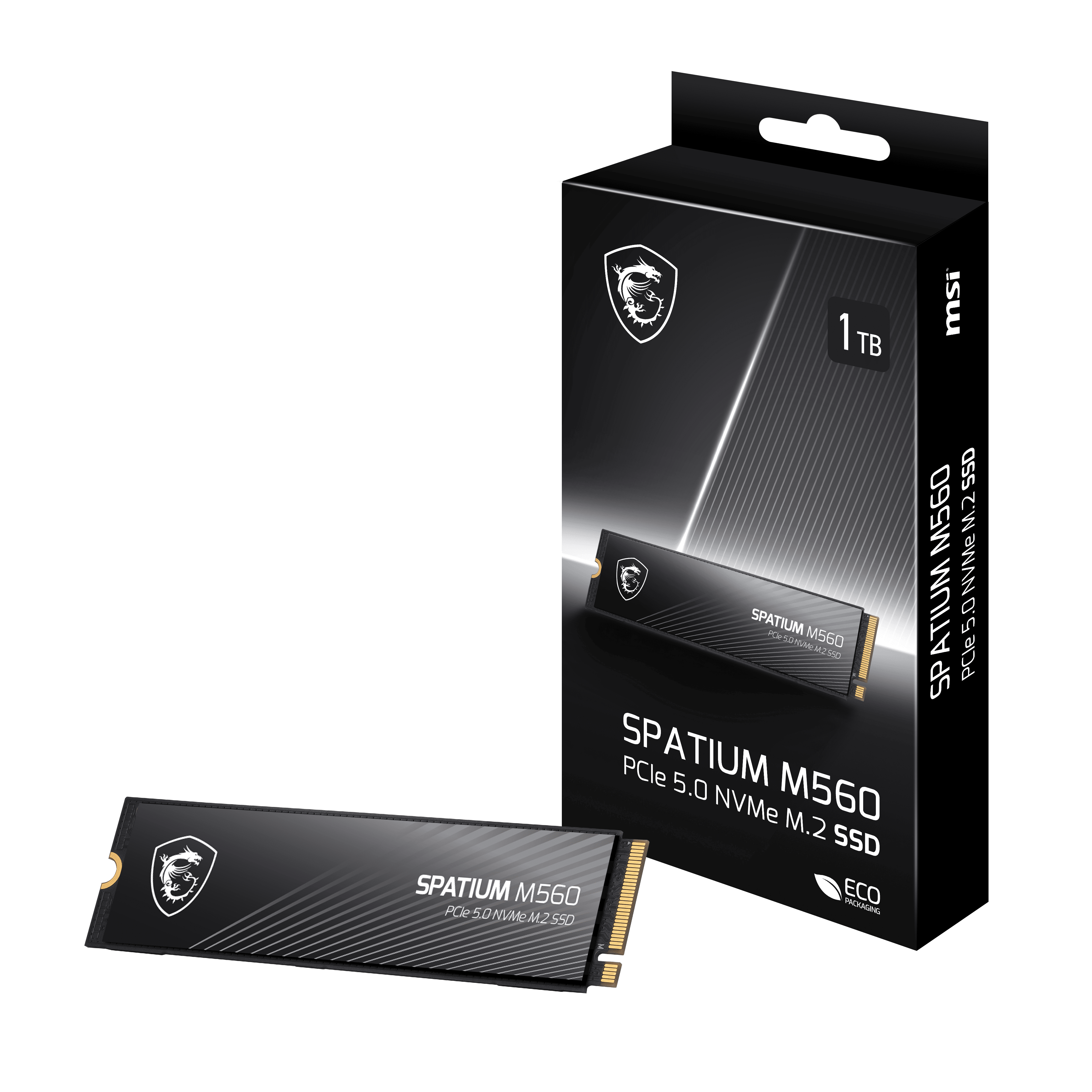 Disque SSD MSI SPATIUM M560 1To M.2 Cybertek