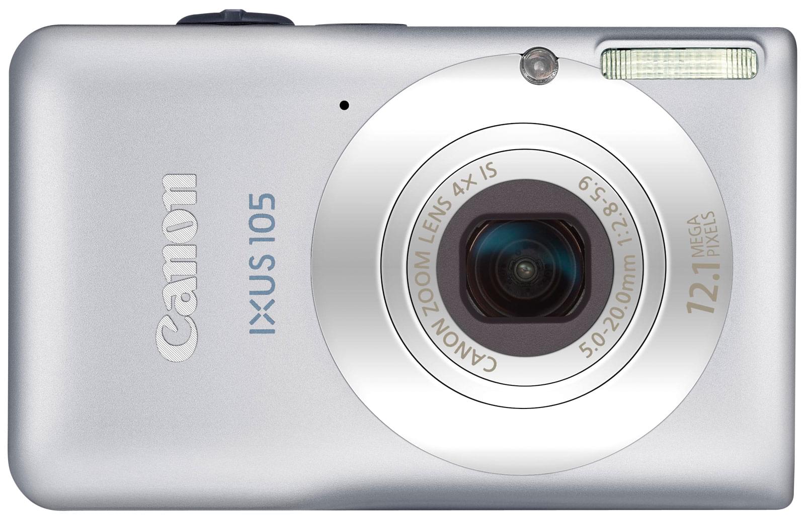 Canon Digital Ixus 105 Silver - 12.1MP/4X/2.7"/SD - Table de mixage - 0