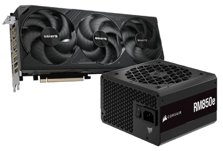 RTX 5070Ti WF OC SFF 16Go + RM850e 850W Gold 3.1 - Cybertek.fr - 0