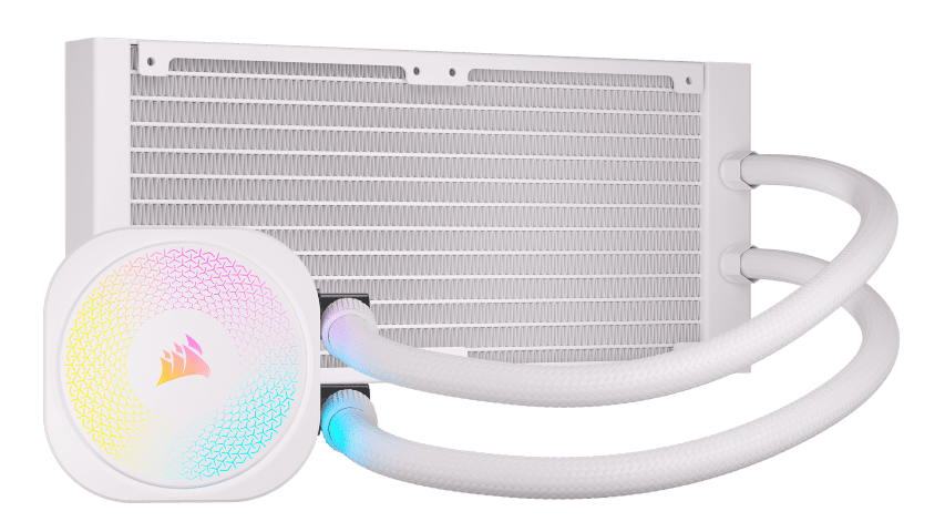 Corsair iCUE LINK TITAN - 240 RX LCD AIO/240mm - Blanc# - Watercooling - 9