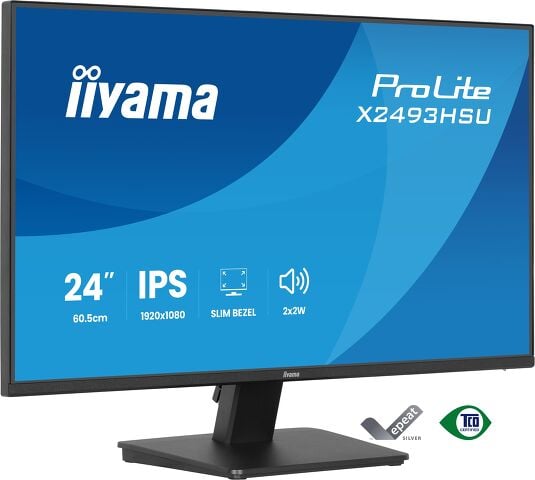 Iiyama 24 pouces  X2493HSU-B1 - Ecran PC Iiyama - Cybertek.fr - 0