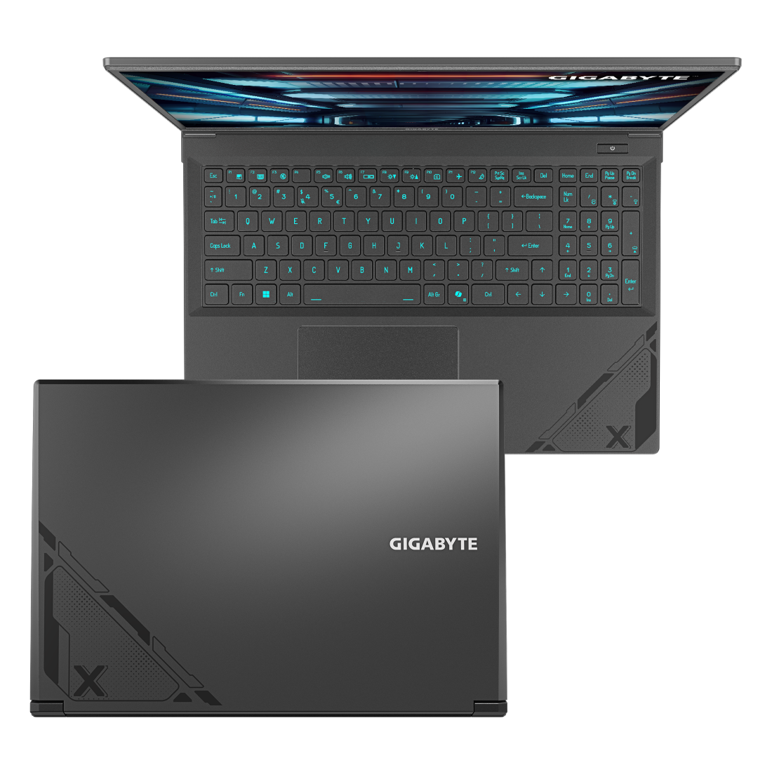 Gigabyte G6X 9KG-43FR854SH	+ GS27QA - PC portable Gigabyte - 2