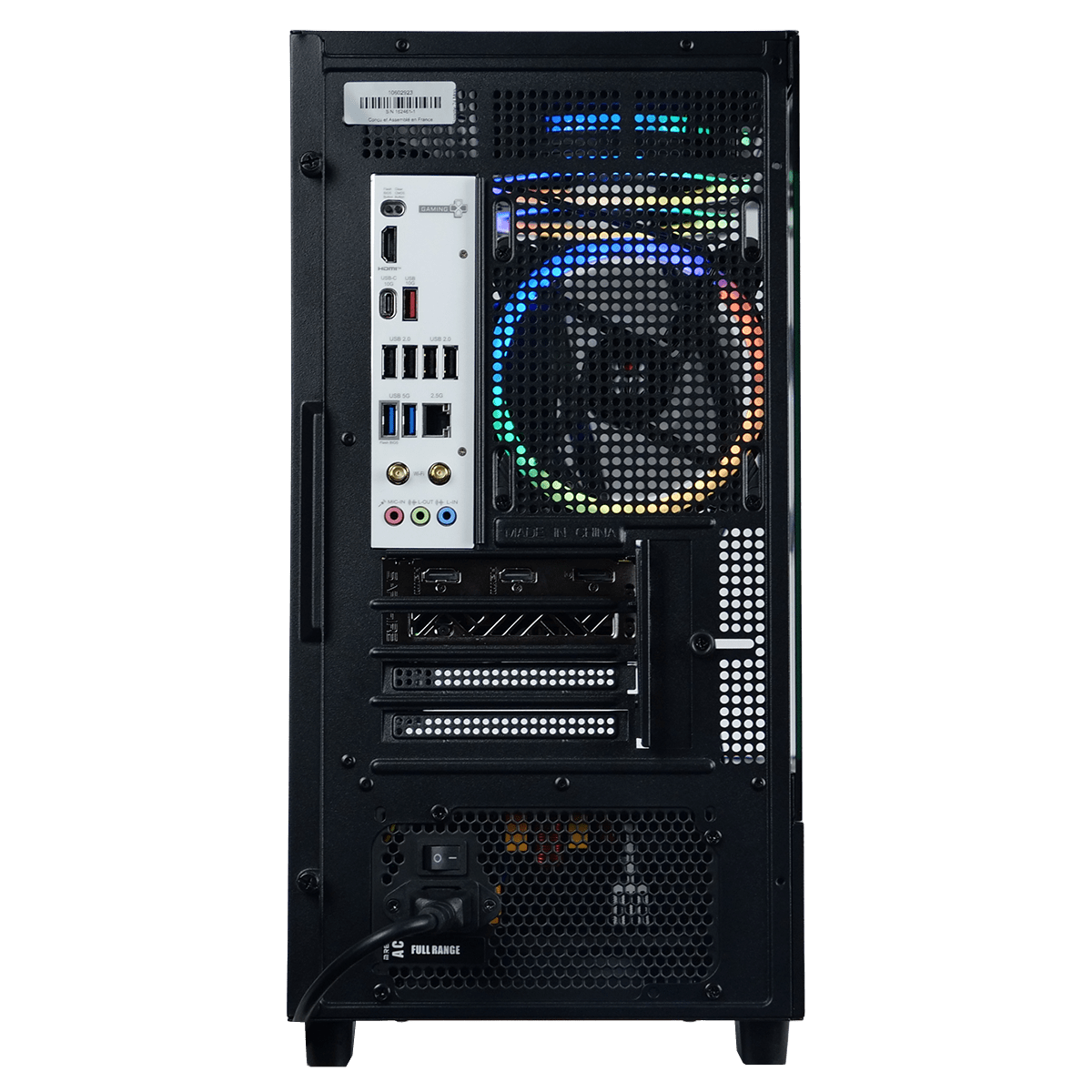 Cybertek MAJESTIC - R5-8400F/9060XT/16Go/1To - 0126-CYB (PCG-10602923) - Achat / Vente PC Fixe sur Cybertek.fr - 5