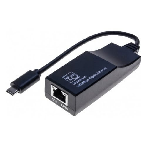 Adaptateur USB Type-C vers Ethernet LAN RJ45 1000Mbps Carte Réseau