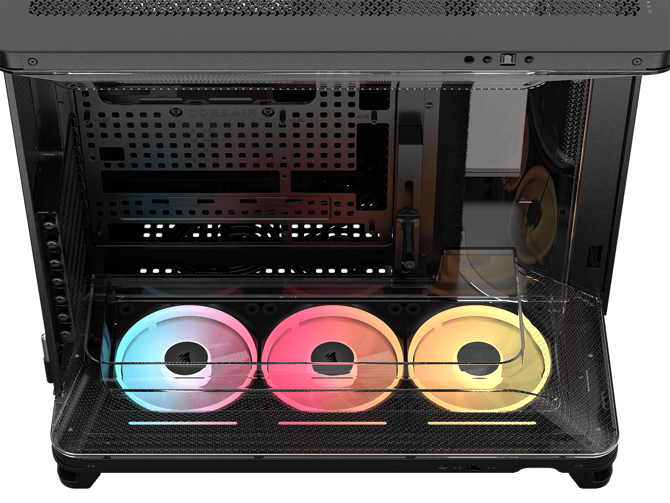 Corsair Air 5400 LX-R RGB Link Noir Noir - Boîtier PC Corsair - 10