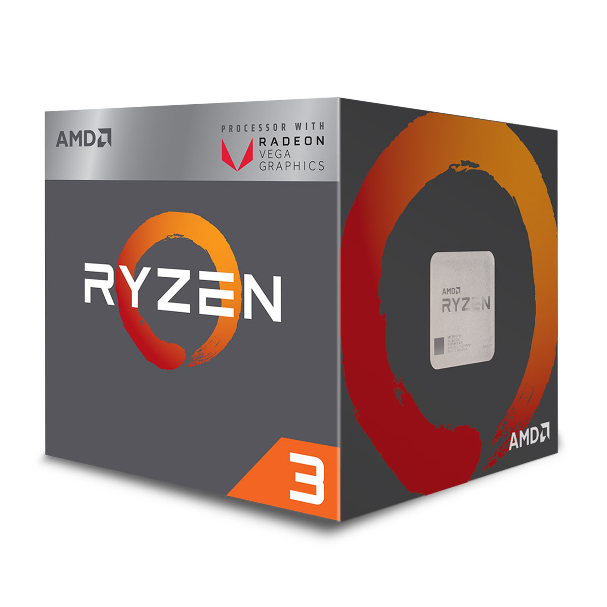 AMD Ryzen 3 2200G - 3.7GHz - Processeur AMD - Cybertek.fr - 1