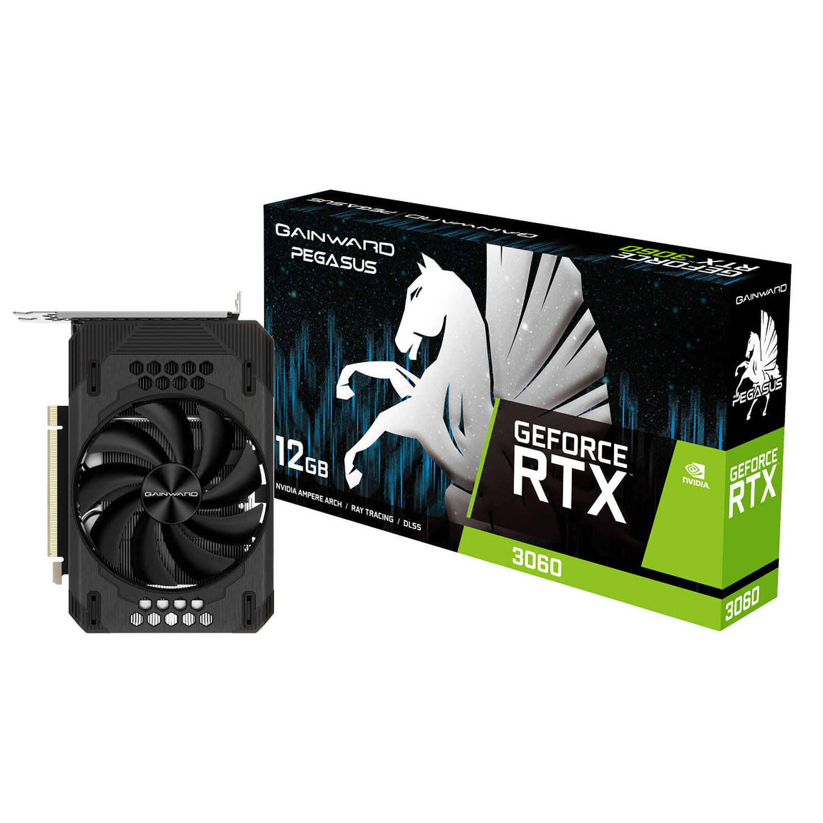 Gainward RTX 3060 PEGASUS 12G LHR  - Carte graphique Gainward - 0