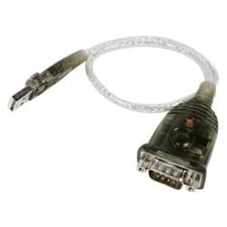 Connectique PC Aten Adaptateur USB - Serie(DB9) male - UC-232A