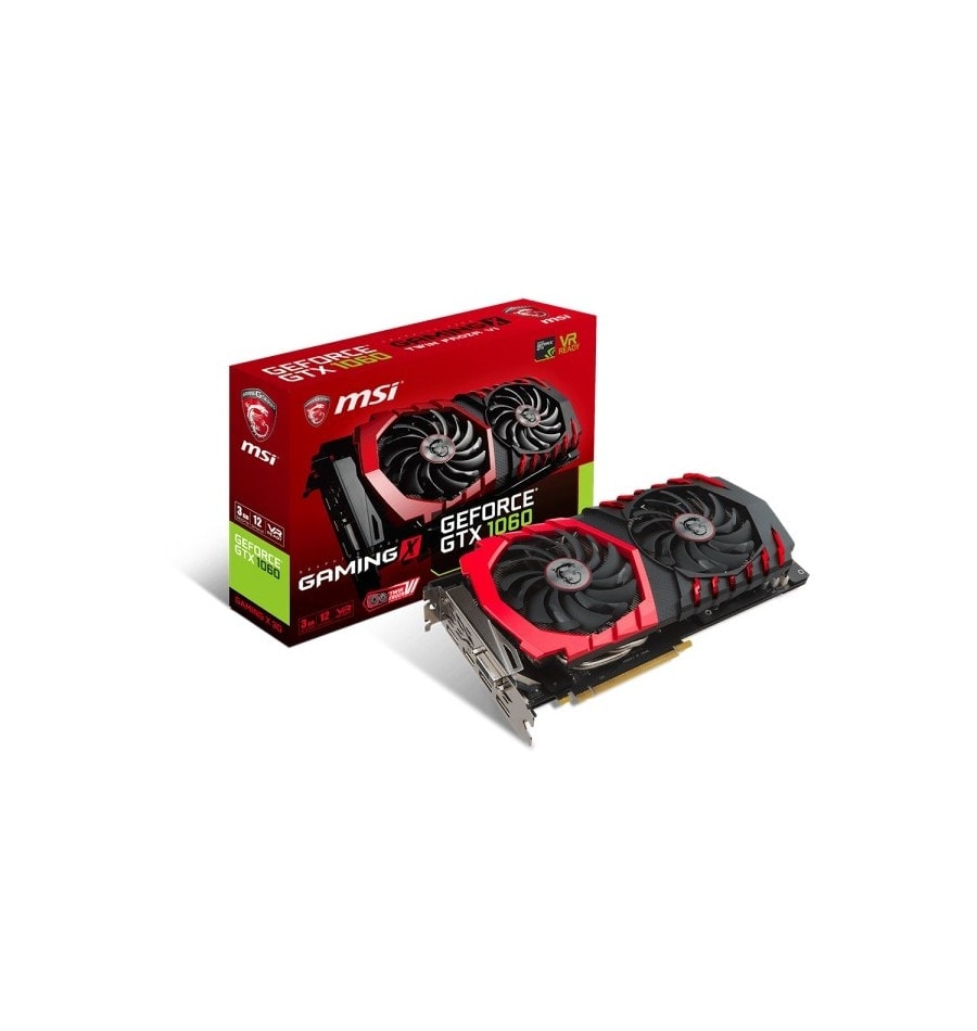 MSI GTX 1060 GAMING X 3G  - Carte graphique MSI - Cybertek.fr - 0