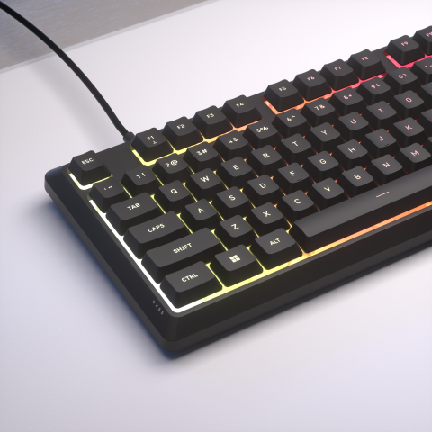 Corsair K55 Core TKL RGB - Clavier PC Corsair - Cybertek.fr - 2