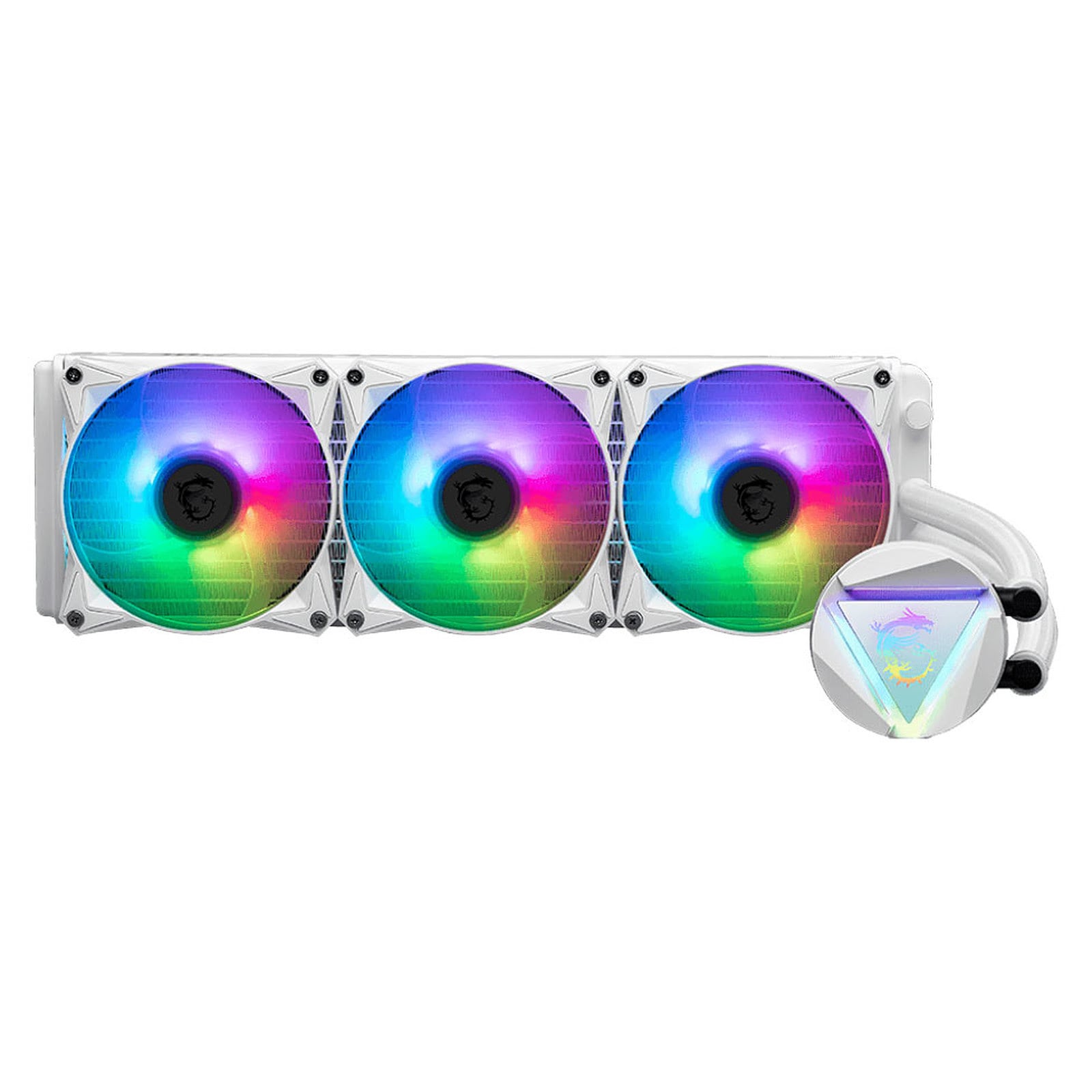 MSI MAG CoreLiquid 360R V2 White LGA1700 Watercooling MSI msi-mag-coreliquid-360r-v2-white-lga1700-watercooling-msi