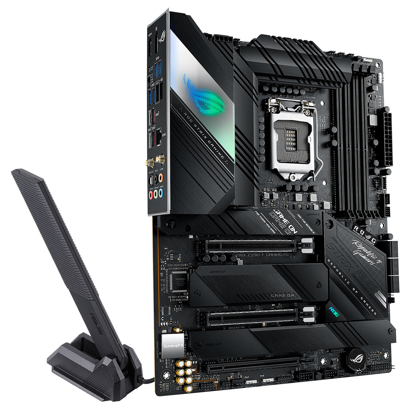 Asus ROG STRIX Z590-F GAMING WiFi ATX  - Carte mère Asus - 1