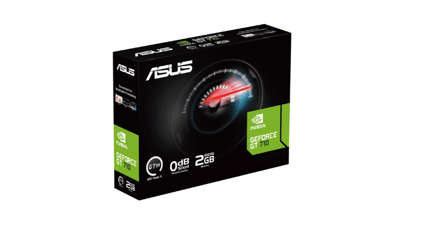 Asus GeForce GT 710 2GB GDDR5 EVO  - Carte graphique Asus - 5