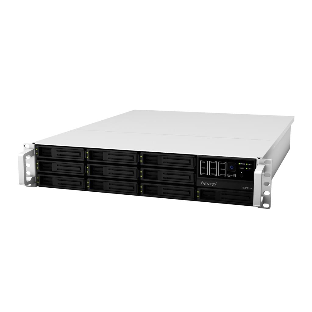 Synology NAS RJ45 - 10x3.5" SATA 2U - Boîtier externe - 0