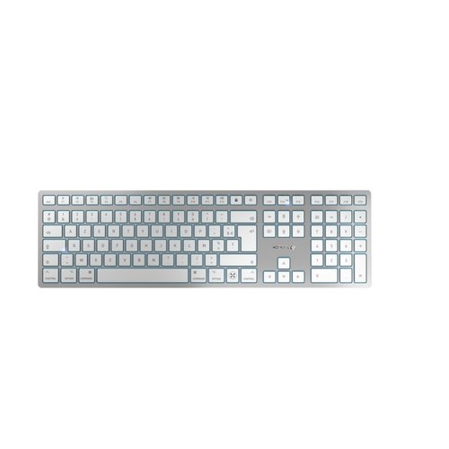 image produit Cherry KW 9100 Slim Mac Blanc/Argent Cybertek