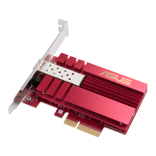 Asus PCI-E SFP+ 10GB - XG-C100F - Carte réseau Asus - Cybertek.fr - 1