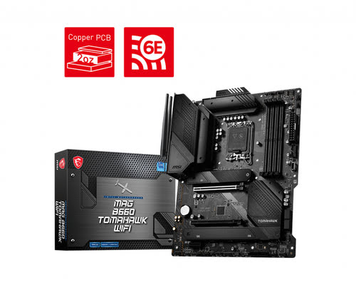 MSI MAG B660 TOMAHAWK WIFI ATX  - Carte mère MSI - Cybertek.fr - 0