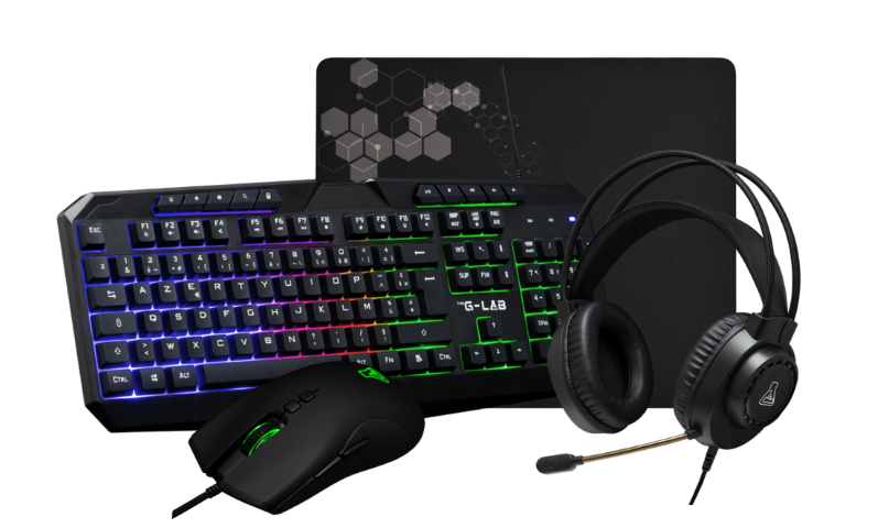 The G-LAB Combo Natrium - Pack Clavier/Souris - Cybertek.fr - 0