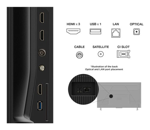 TCL 43P69K 43" 4K/60Hz/Google TV/Wifi/BT/HDR10 - TV TCL - 2