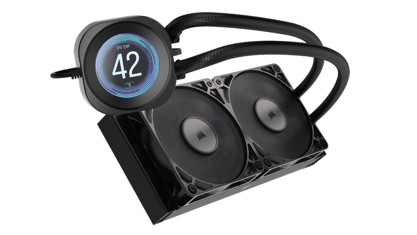 Corsair NAUTILUS 240 RS LCD - 240mm - Noir - Watercooling Corsair - 1