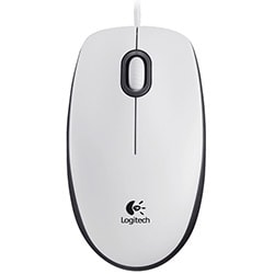 Logitech Mouse M100 Blanche