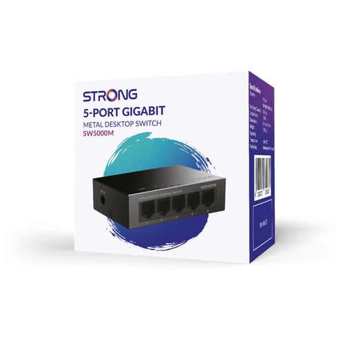 Switch Strong 5 ports 10/100/1000 Metal - SW5000M - Cybertek.fr - 6