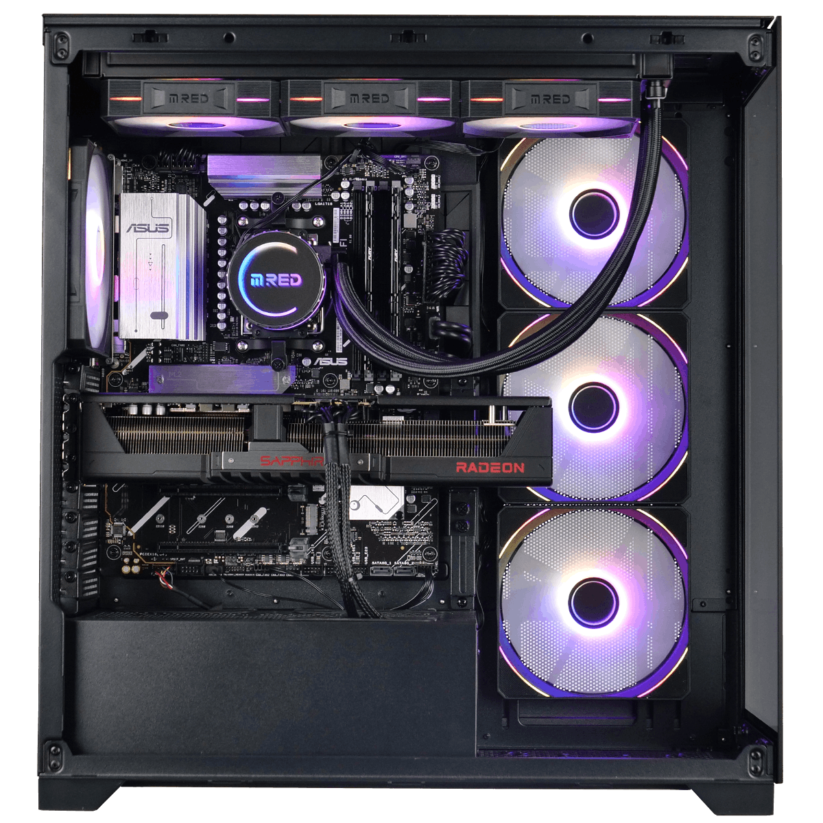 Cybertek LUMEN V2 - R5-7500X3D/9070XT/32Go/1To - 0126-CYB (PCG-10602950) - Achat / Vente PC Fixe sur Cybertek.fr - 1