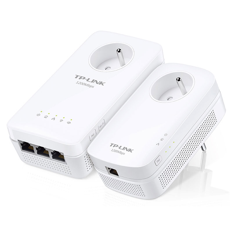 TP-Link TL-WPA8635P KIT (1200Mb) WiFi AC - Pack de 2 - Adaptateur CPL - 0