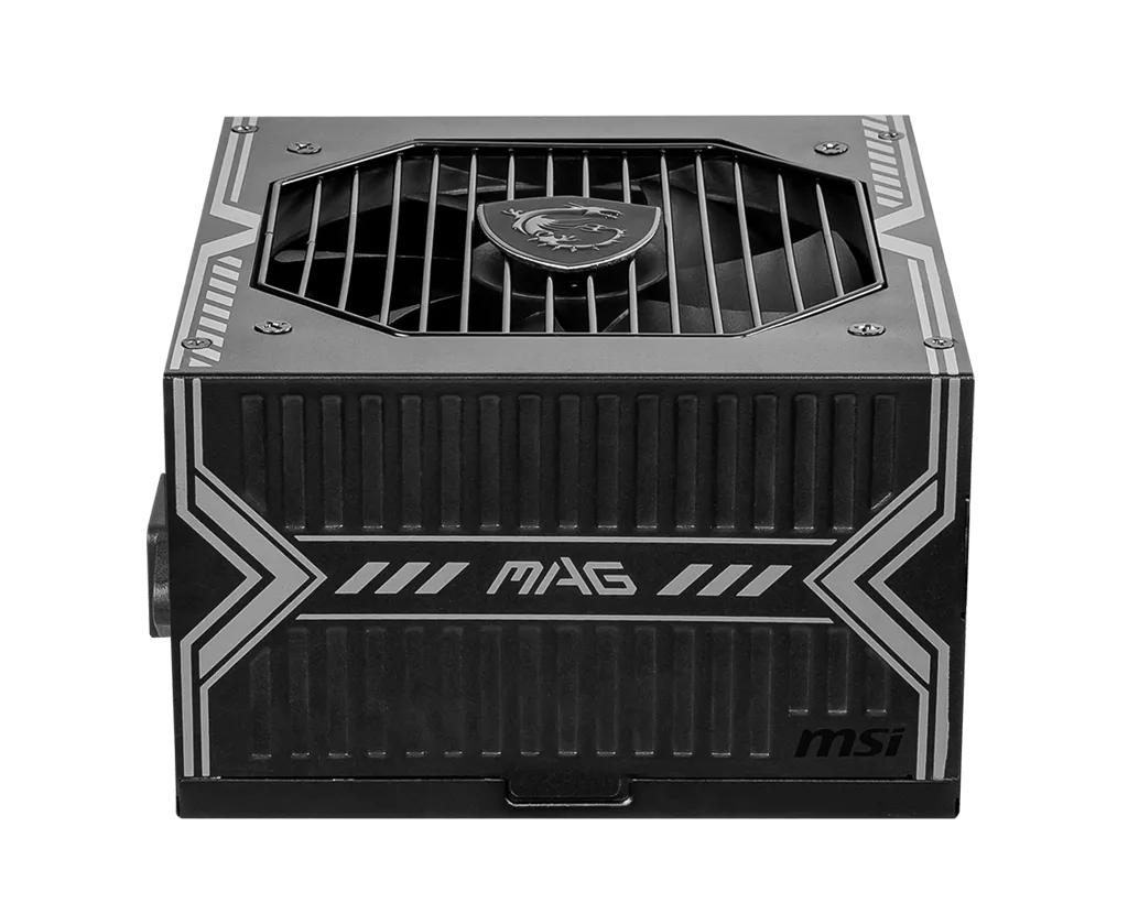 MSI ATX 650W - 80+ BRONZE - MAG A650BN Noir, vue 4
