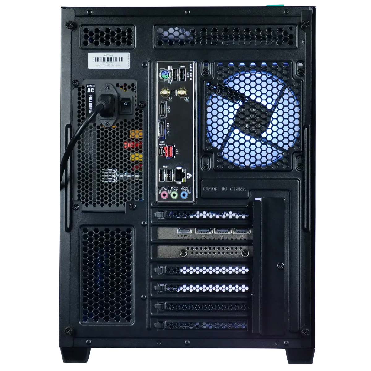 BLIZZARD - I5-14400F/5060Ti-16Go/16Go/1To, vue 3