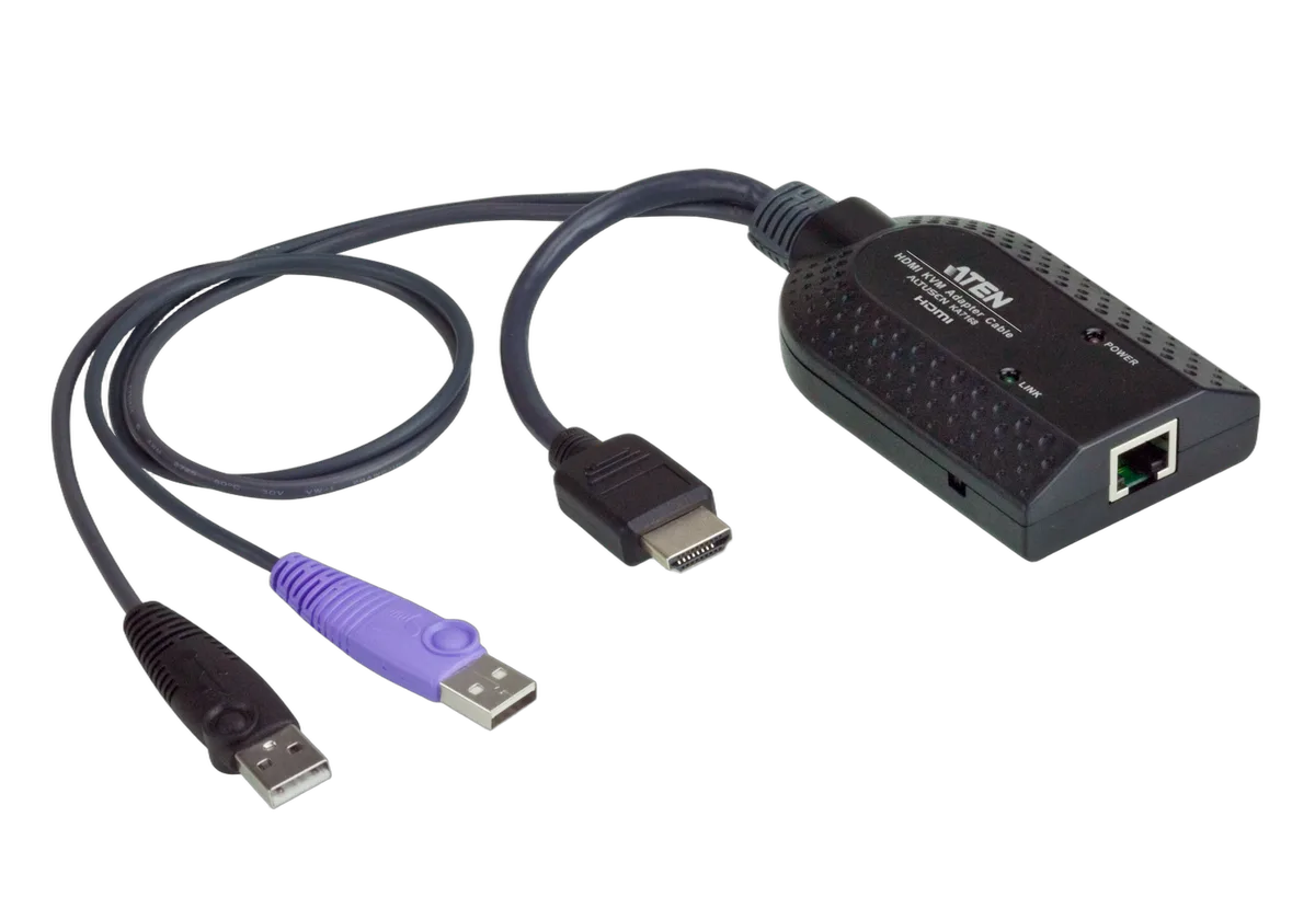 Aten Adaptateur KVM support virtuel HDMI USB - KA7168, vue 1
