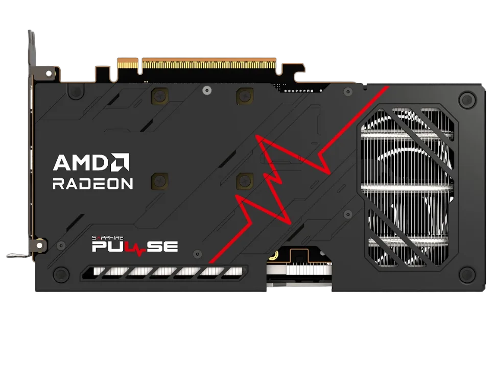 Sapphire Pulse Radeon RX 9060 XT GAMING OC 16GB, vue 4
