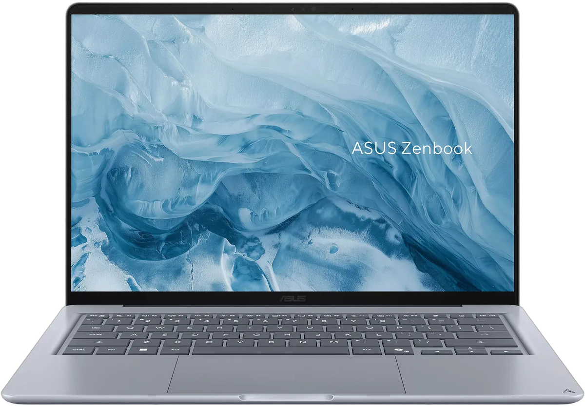 Asus Zenbook UX3480QA-ISSU11W - 14" OLED FHD+ Snapdragon X X1-26-100 8Go 256Go W11, vue 1