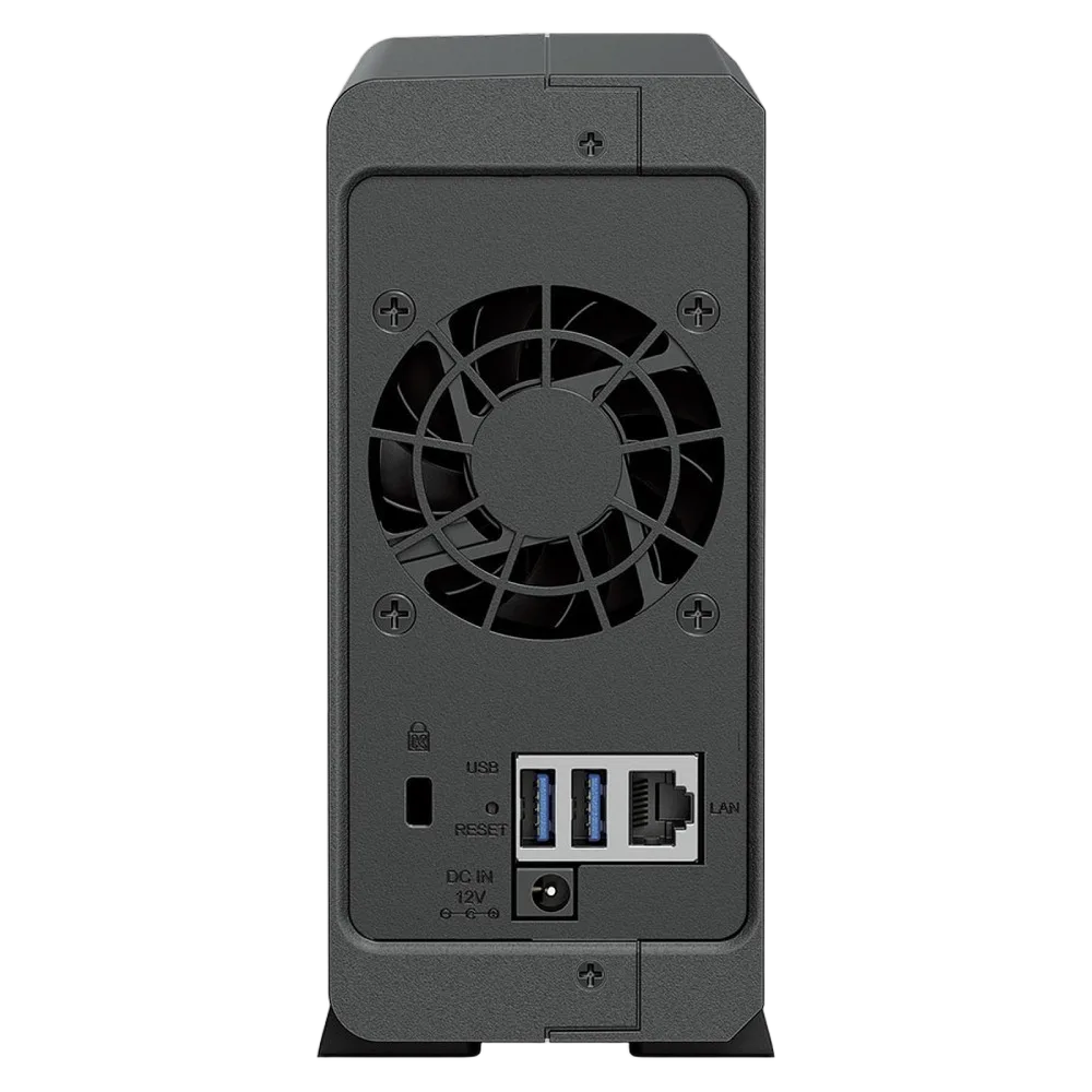 Synology DS124 - 1 Baie avec 1 disque de 8To, vue 4