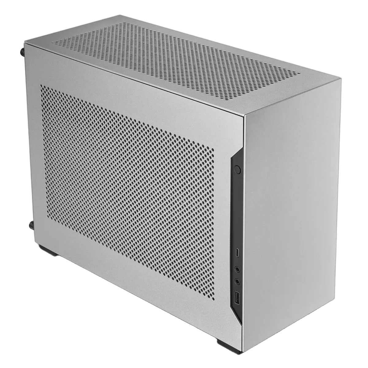 Lian-Li A4-H2O Gris - mT/San Alim/Mini-ITX, vue 3