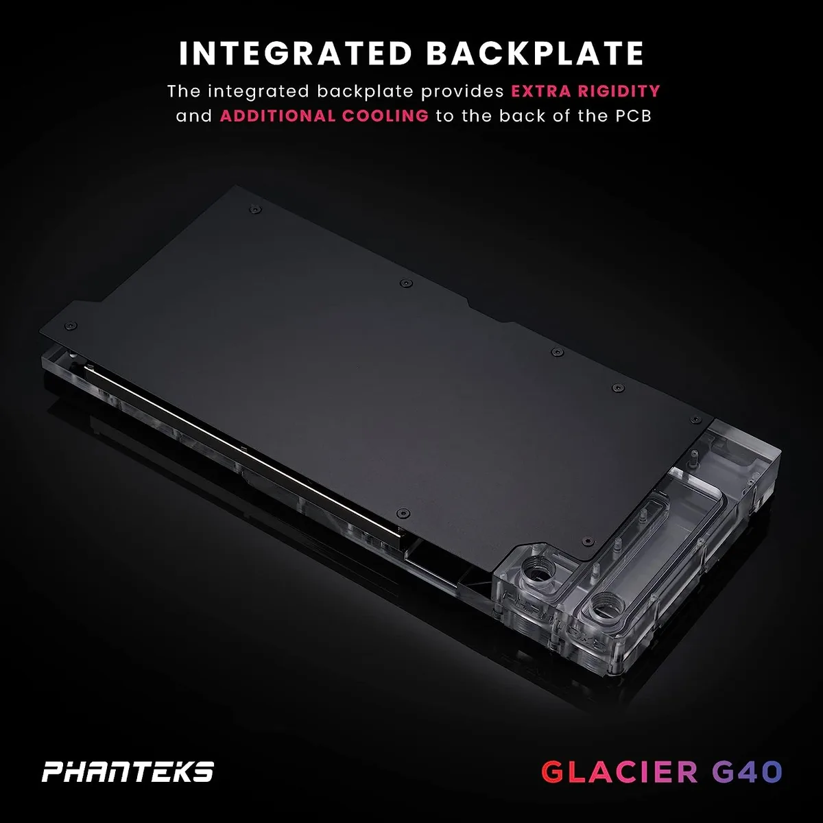 Phanteks Glacier G40 Waterblock pour RTX 4090 Gigabyte, vue 2