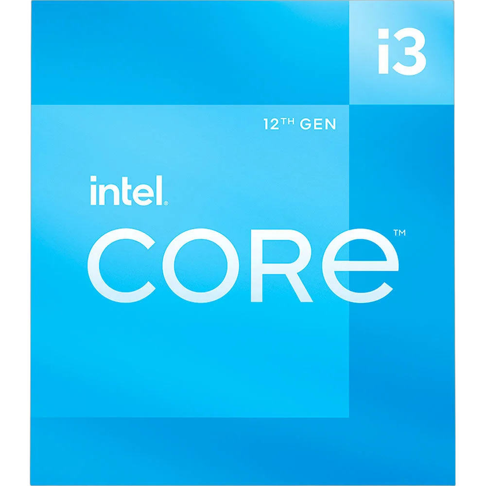 Intel Core i3-12100 BOX, vue 2