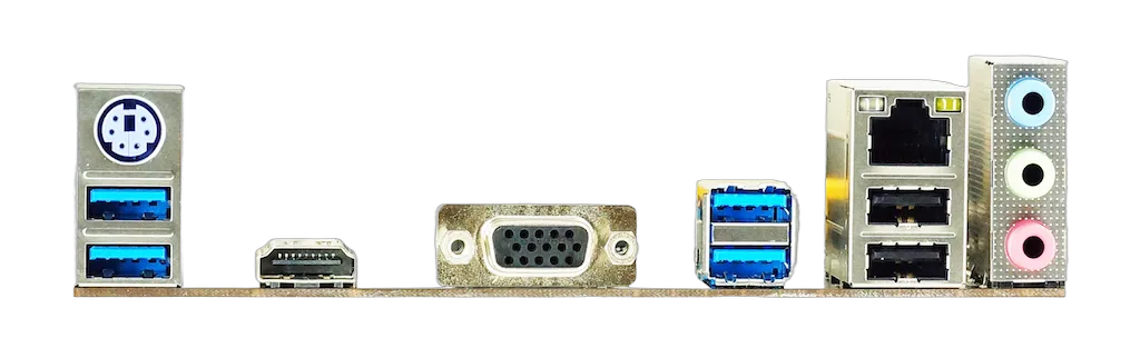 Biostar B450MH, vue 2