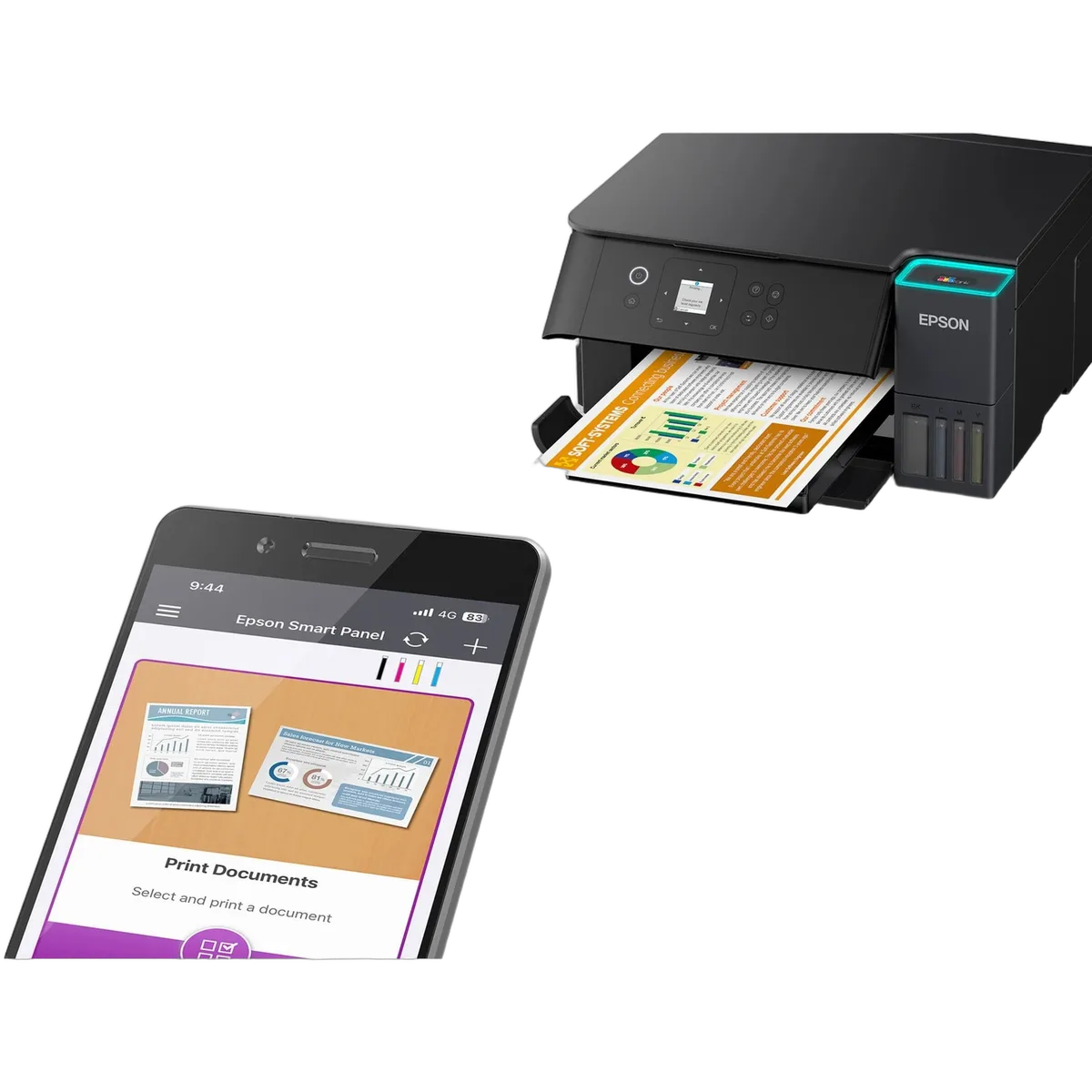 Epson EcoTank ET-2950 - Noir, vue 6