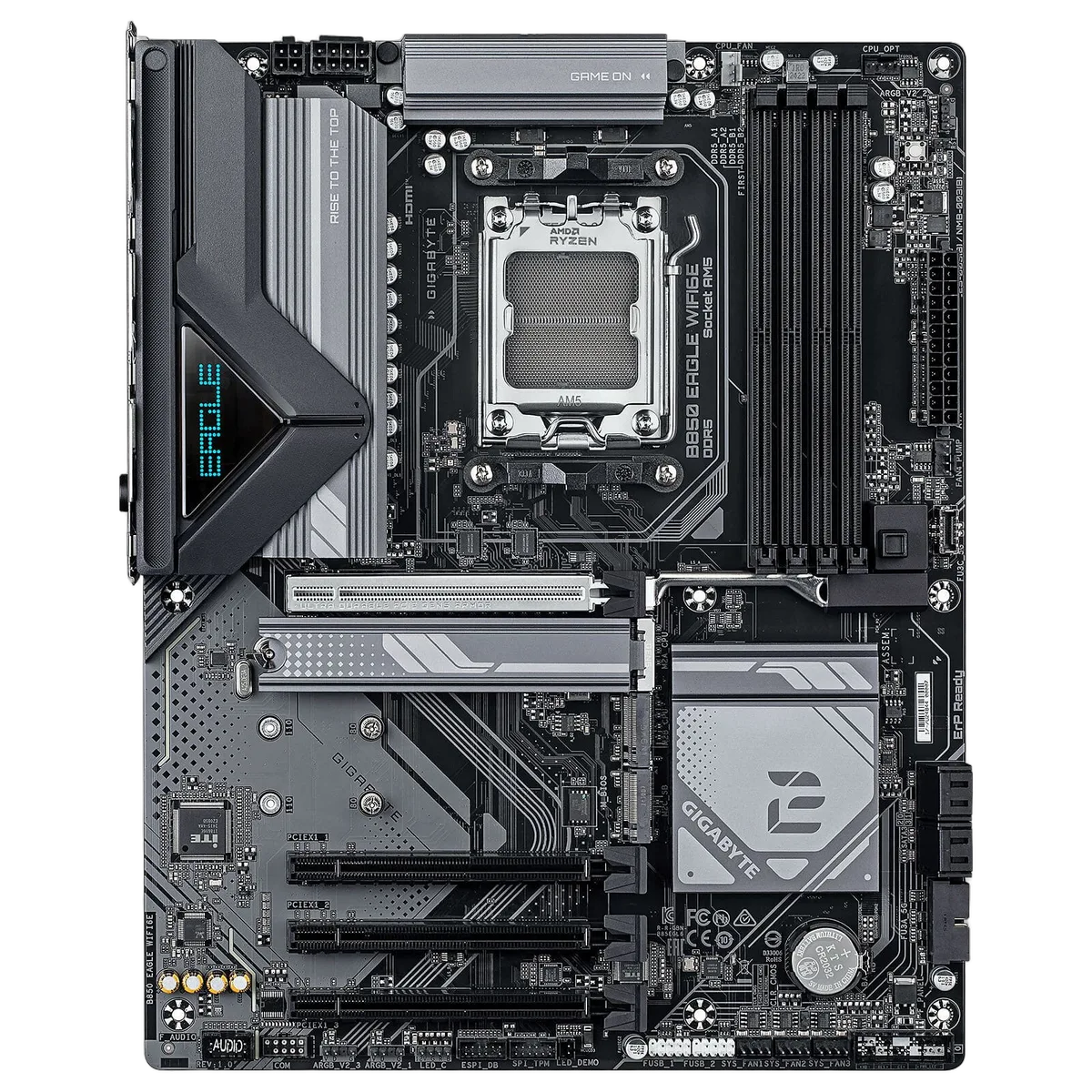 Gigabyte B850 EAGLE WIFI6E, vue 2