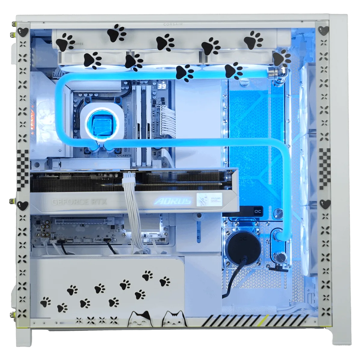 EPIC - 9800X3D/32go/1To/5080 WC, vue 2