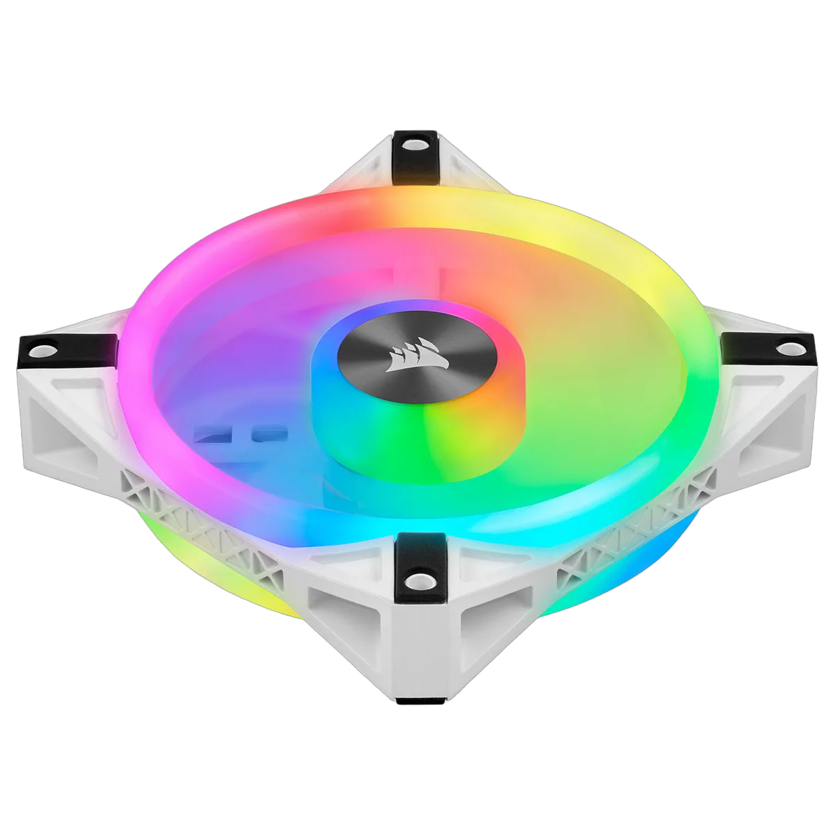 Corsair Kit de trois ventilateurs QL120 RGB Blancs 120mm - CO-9050104-WW, vue 3