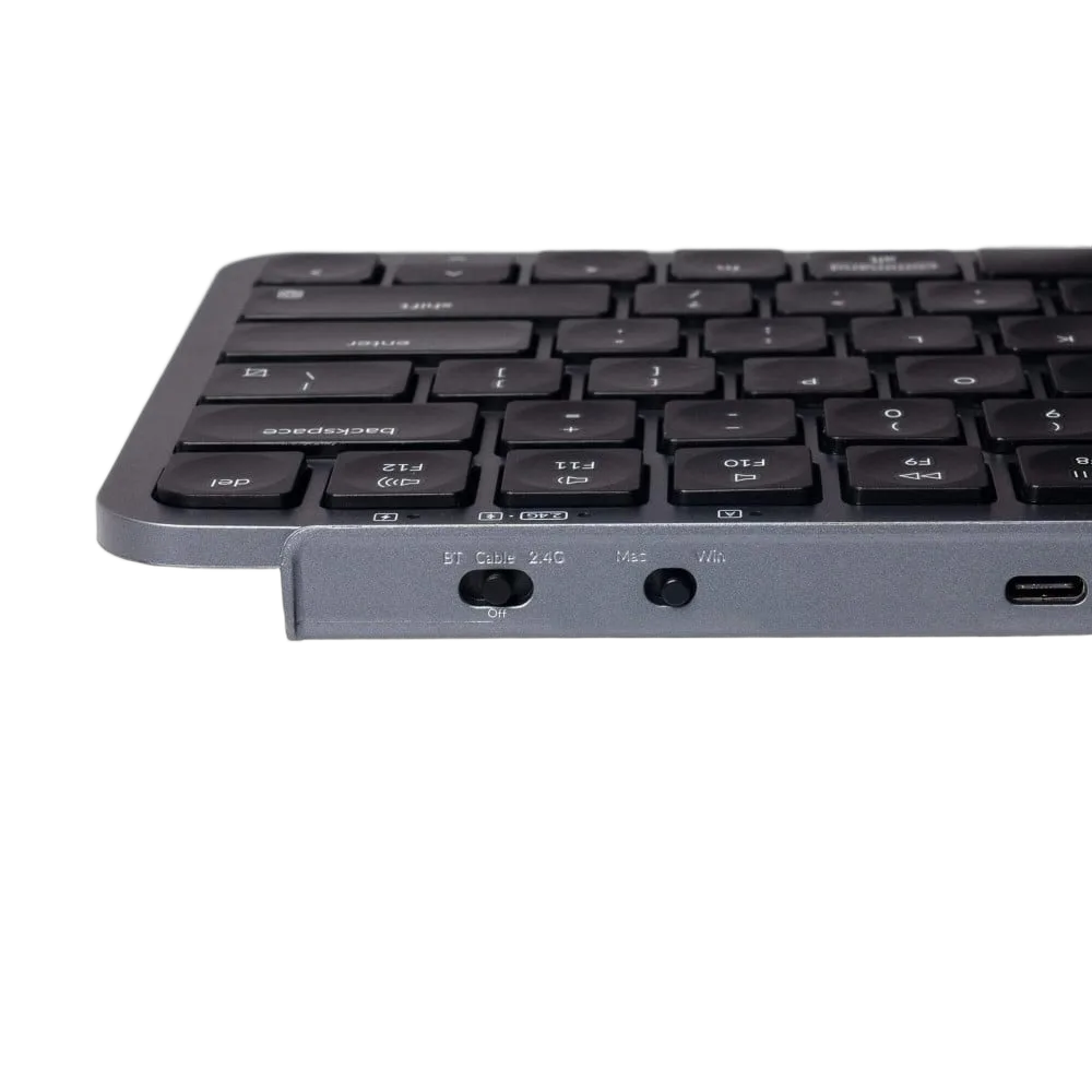 Keychron B1 Pro 75% - Membrane - Sans-Fil - Gris, vue 3