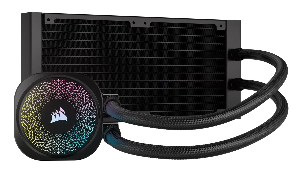 Corsair iCUE LINK TITAN 240 RX LCD AIO/240mm, vue 2