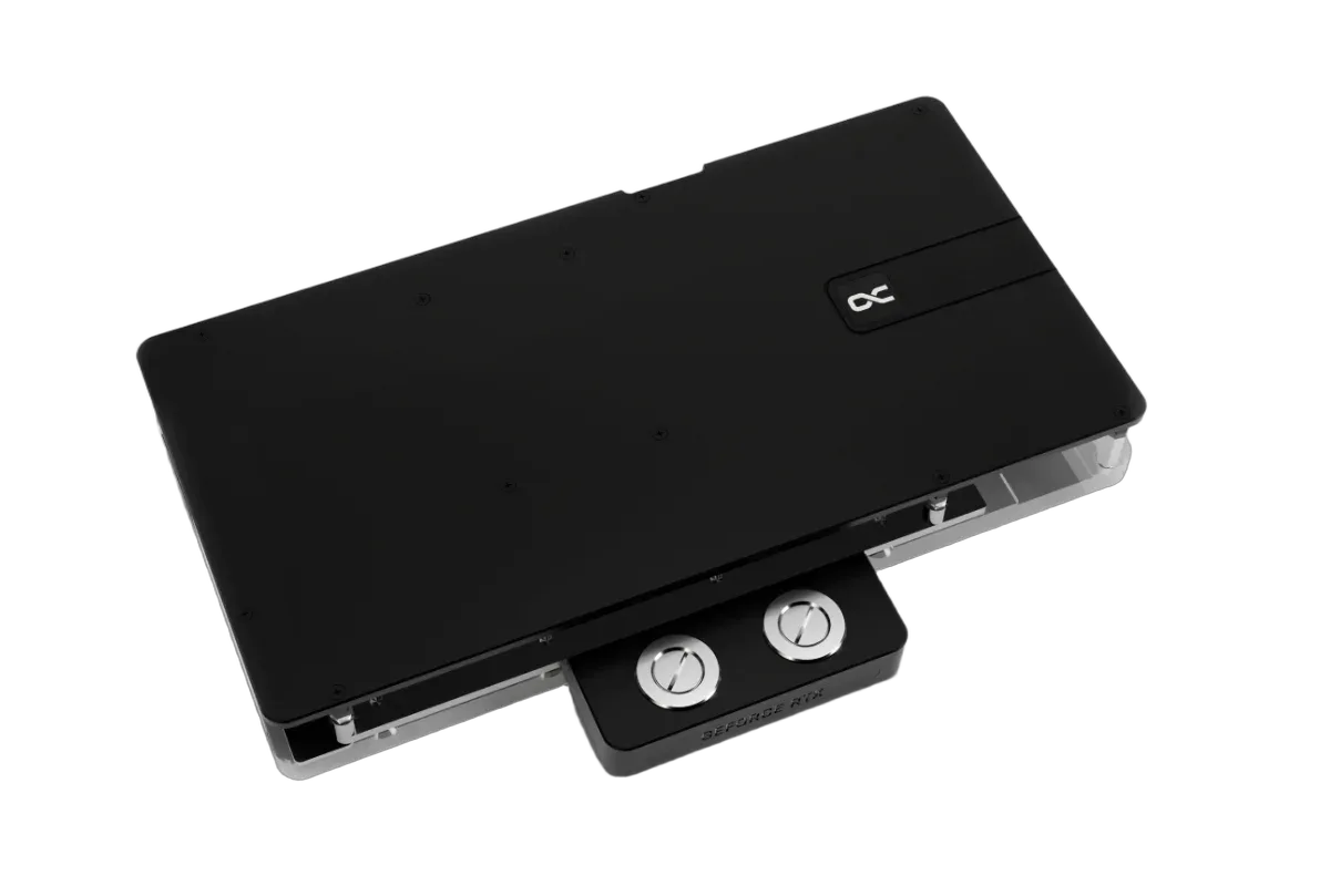 Alphacool Core Geforce RTX 5080 Solid + AMP avec Backplate, vue 4