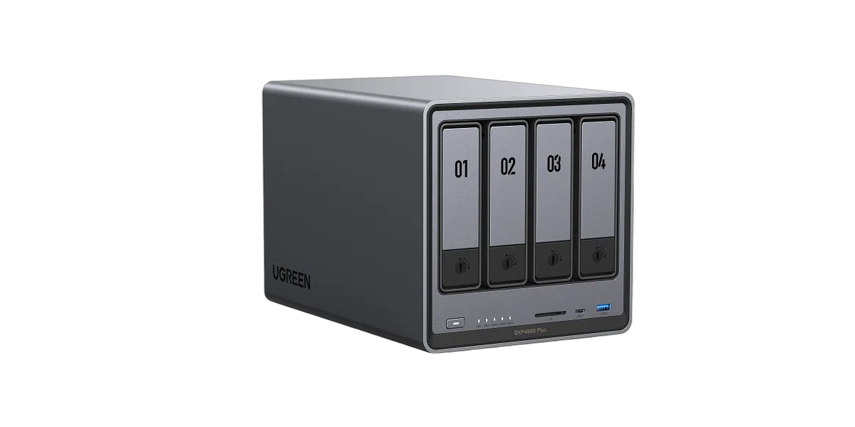 UGREEN DXP4800 Plus - 4 Baies, vue 5