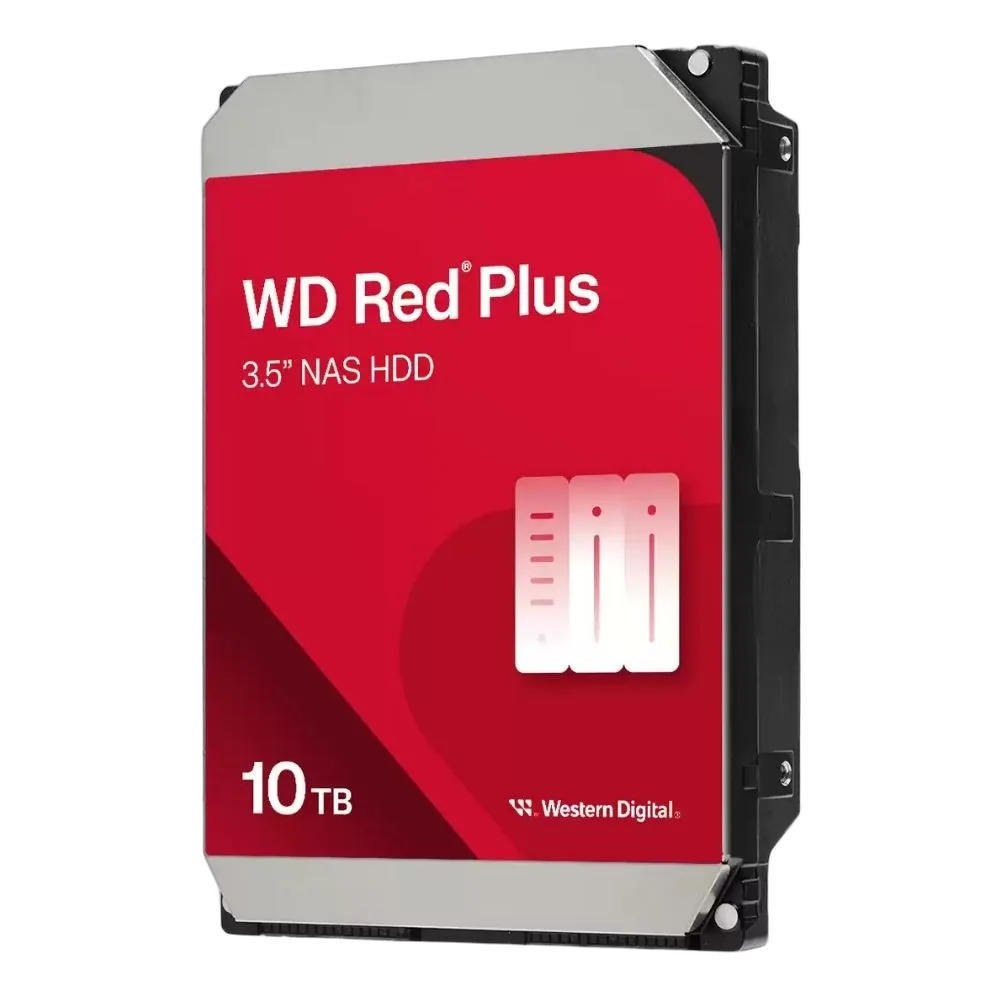 WD 10To RED PLUS SATA III 512Mo - WD100EFGX, vue 3
