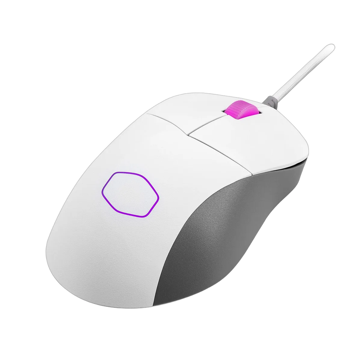 Cooler Master MM730 - Filaire - RGB - Blanc, vue 1