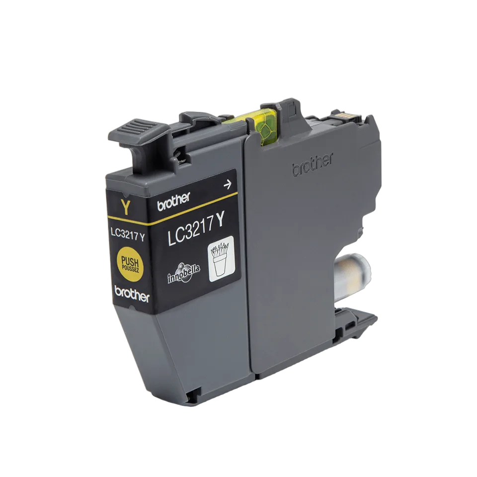 Compatible Brother Cartouche LC3217Y Jaune, vue 1