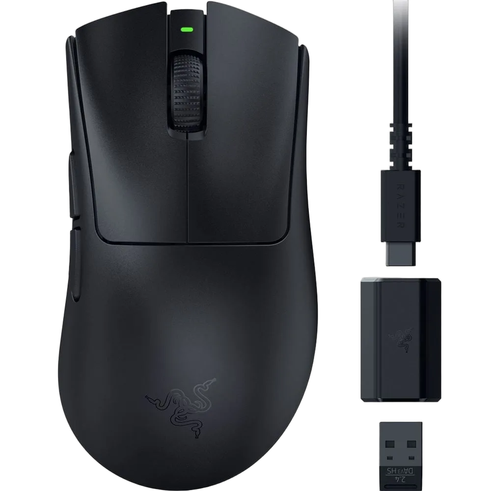 Razer DeathAdder V3 HyperSpeed - Sans-Fil - Noir, vue 1